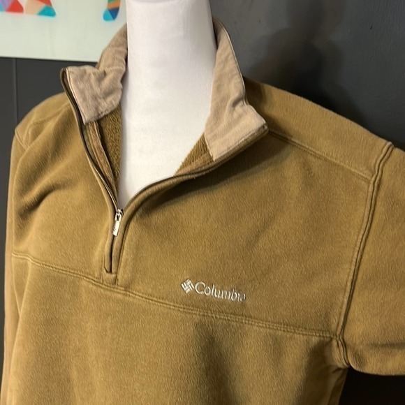 Columbia mens size medium army green pullover‎ - Picture 3 of 5